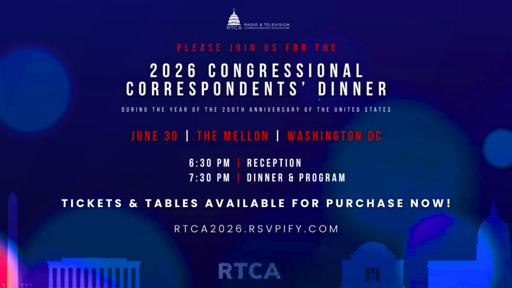 2026 RTCA Dinner Ticket promo
